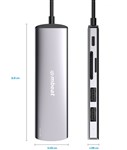 Mbeat Elite X6 6In1 Multifunction UsbC Hub