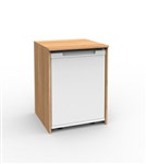 Bar Fridge Shell 570Mmw X 585Mmd X 850Mmh Woodgrain