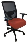 Bibbulmun Contour Mesh Chair Arms 135Kg Fire