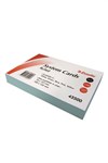 Esselte System Cards Ruled 203x127mm 8x5 100 BLUE