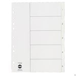 Marbig Dividers Pp A4 15 Tab White