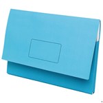 Marbig Document Wallet Slimpick Foolscap Blue