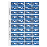 Avery Colour Code Labels Side Tab 25x42mm 240 W