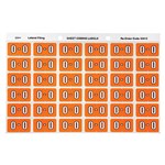 Avery Colour Code Labels 433Xx Side Tab 25X38 180 O