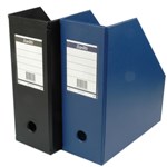 Bantex Magazine Large File Pvc A4 115mm Black
