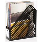 Marbig Magazine Rack Twin Pack 90X245X275mm Black