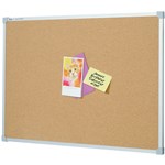 PENRITE CORKBOARD ALUMINIUM FRAME 1500X900