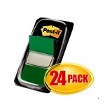 PostIt Flags 68024Cp Cabinet Value Pack 25X43mm Pack 24 Green
