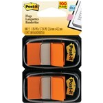 PostIt Flags 680 Twin Colours 25X44mm Pack 2 Orange
