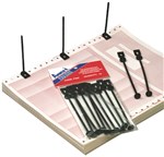 Arnos Paper Binder Polypost Plastic