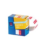 Avery Dispenser Labels Sale Price 30X24Mm Red And White Pack 400