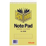 Spirax 563B Notebook Reporters Top Open 200X127mm 300 Pages