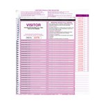 Zions Book Visitor Cvsfr Pass Register Refill Pack 25