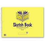 Spirax P533 Pp Sketch Book Side Open A3 40 Pages Black