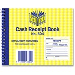 BOOK SPIRAX 504 CASH REC