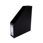 Bantex Magazine File Pvc A4 64mm Black