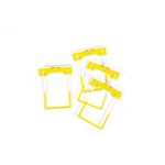 Avery Tubeclip Fastener 3 Piece Set Yellow Box 500