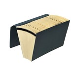 Marbig Expanding File AZ Foolscap Dark Grey