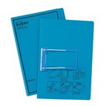 Avery Tubeclip File Foolscap Blue Black Print 20