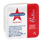 Western Star Butter Original Portions 200 X 8g
