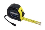 Deli Tape Measure 3M Black Yellow