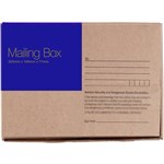 Cumberland Mailing Box 220x160x77mm Brown Pack 25