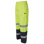 Tsco Rain Pant 6Dprpencx Hivis DN X  Large LimeNavy