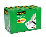 Scotch Magic Tape 810 19mm X 25M Refill Pack 4
