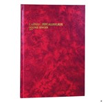 Collins Account Book 3880 Series A4 84 Leaf Red Double Ledger PageIndex