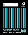 Olympic Exercise Book Feint Ruled 8mm 160 Page