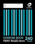 Olympic Exercise Book Feint Ruled 8mm 240 Page