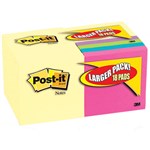 PostIt Notes 654144B Jaipur Ultra Assorted Value Pack