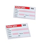Rexel Id Visitor Book Refill Badge Inserts Pack 100