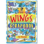 Olympic Wings Stapled Scrapbook 335X240mm 72 Pages