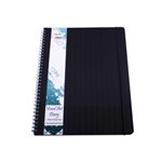 Quill Diary Visual Art Premium PP A3 120 Pages Black BLACK
