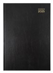 Diary Debden Kyoto A4 1 Day To A Page 2023 Recycled Black