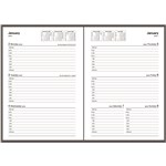 Diary Debden Kyoto A4 Week To An Opening 2023 Recycled Black