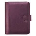 Debden Dayplanner Organiser PR2599 Personal Snap 6 Ring 172X96mm PU Burg