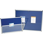 Nobo Notice Board 1902048 A1 Blue 665X965Mm