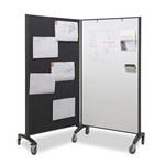 Communicate Visionchart Room Divider Vrd1890 WhiteboardPinboard 900 X 1800