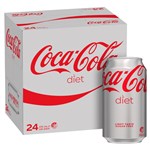 CocaCola Drink Diet Coke Can 375Ml Box 24