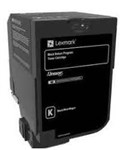 Lexm 74C60K0 Black Toner