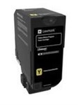 Lexm 78C6XYE XHY Yellow Toner