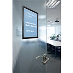Durable Duraframe Sign Holder A4 Adhesive Black 2
