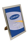 Carven Document Frame A4 BRUSHED SILVER