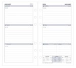 Debden Organiser Refill PR2700 Weekly Dated Week To A View 172 X 96mm 2023