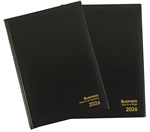 Diary Business Pvc Cover A4 Week To An Opening 2023 Black