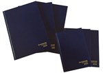 Diary Commercial Hard Cover A5 Week To An Opening 2023 Navy Blue