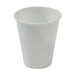 Cup Plastic Sleeves 180Ml White Pack 50