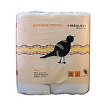 Bibbulmun Kitchen Towel Roll 2Ply 60 Sheets 226X229cm Twin Pack